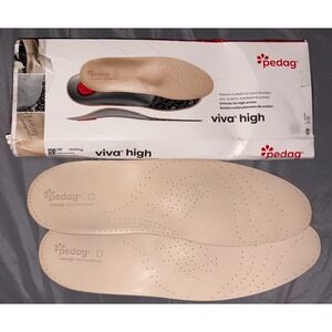NEW pedag Viva High Extra High Arch Support Orthotic Insoles, Men's 13